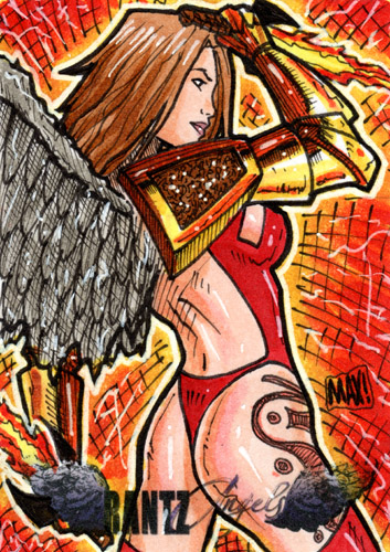 Gabrielle sketch card