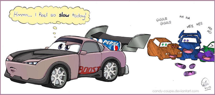 Cars Boost Deviantart Boost Gets Prank'd by Candy-Coupe on DeviantArt