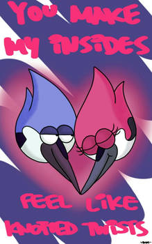 Mordecai and Margaret Valentine's Day card