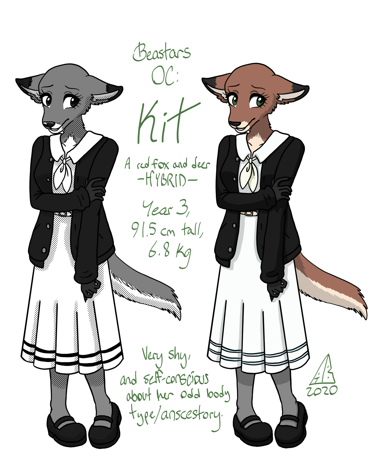 Kit, Beastars OC by Raven-Blade-Kitty on DeviantArt