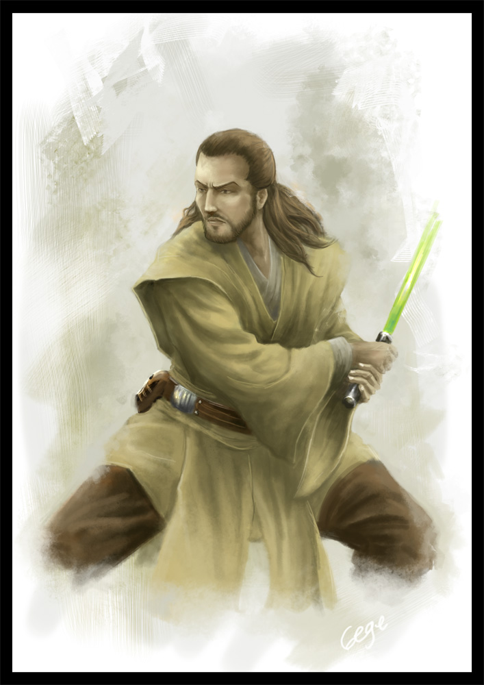 Jedi Masters Qui-Gon Jinn and Obi-Wan Kenobi by celedansuniverse on  DeviantArt