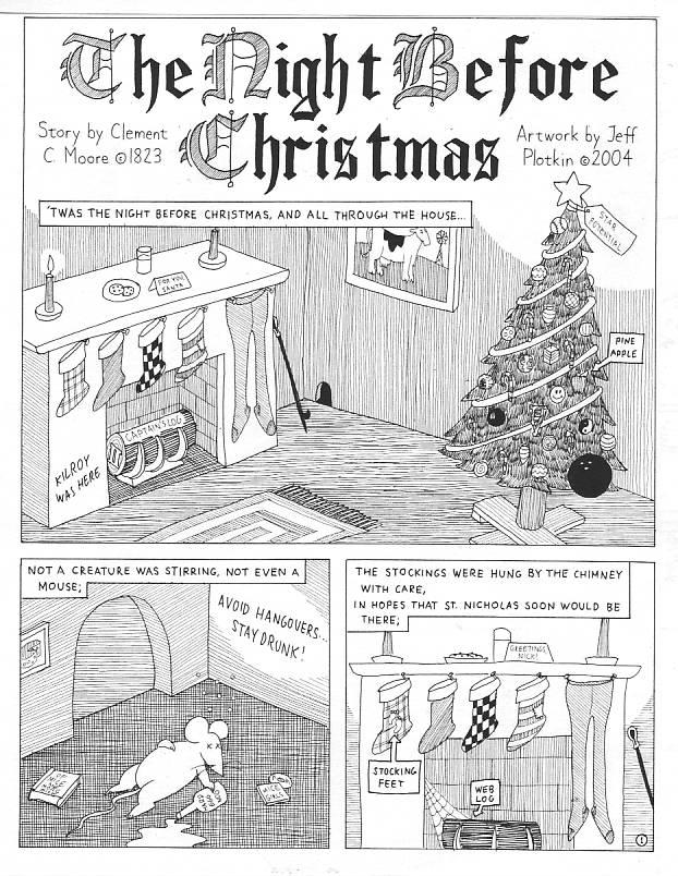 Night Before Christmas Page 1 by EmperorNortonII on DeviantArt