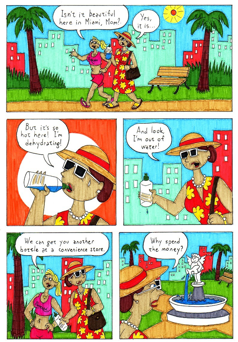 Don't Drink the Water Page 1