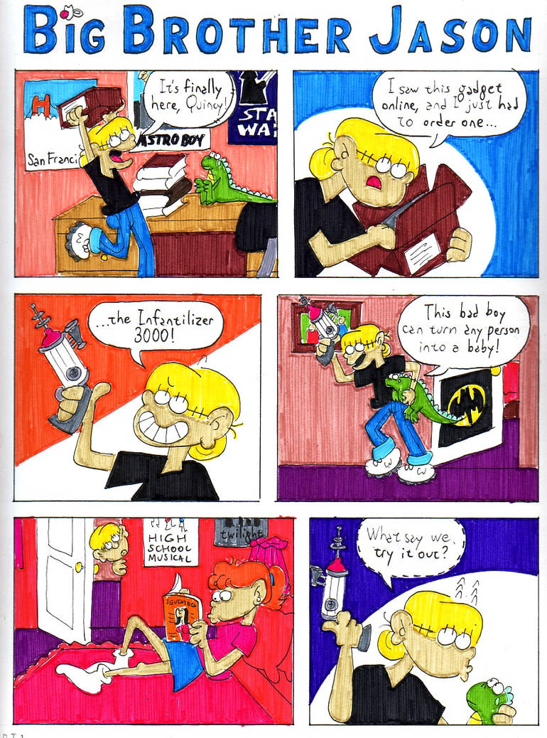 Big Brother Jason Page 1 by EmperorNortonII