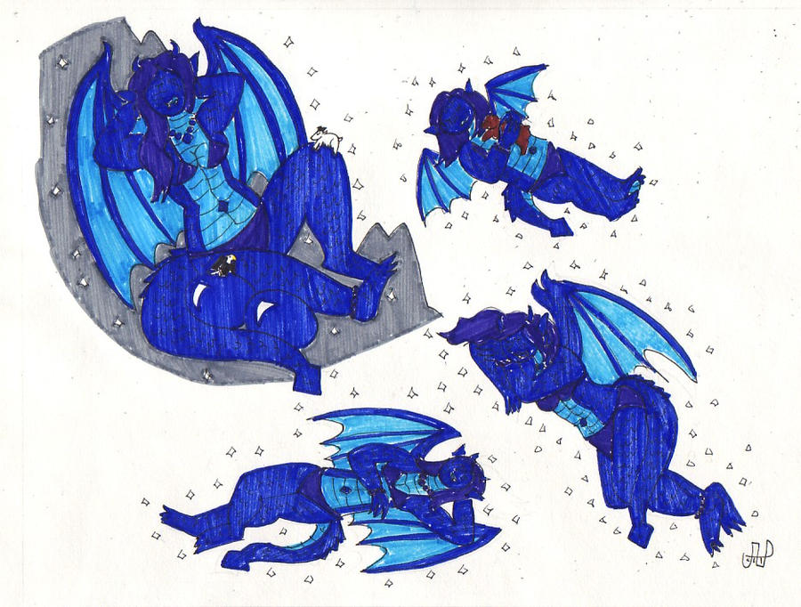 SSU Subraces: Sapphire Dragons