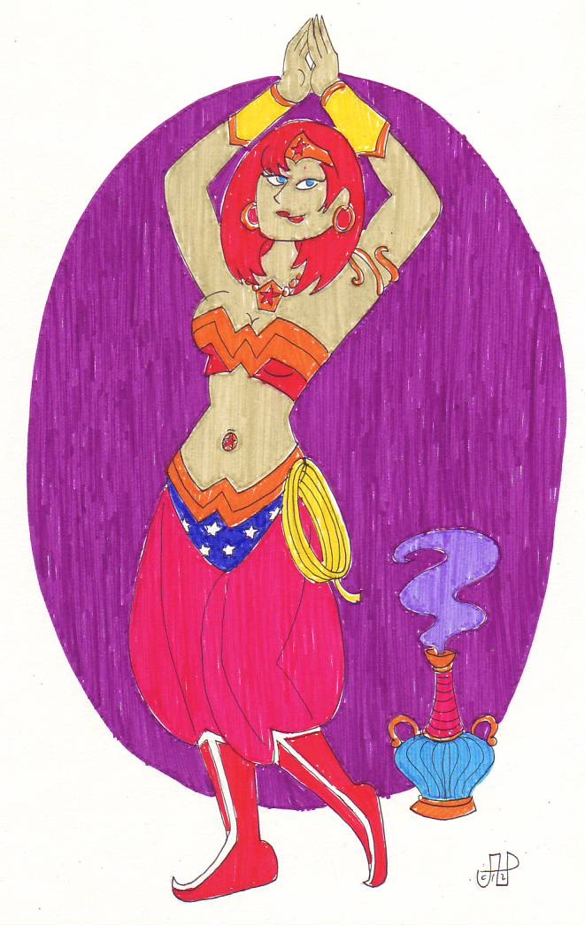 Kelly D. As Wonder Genie