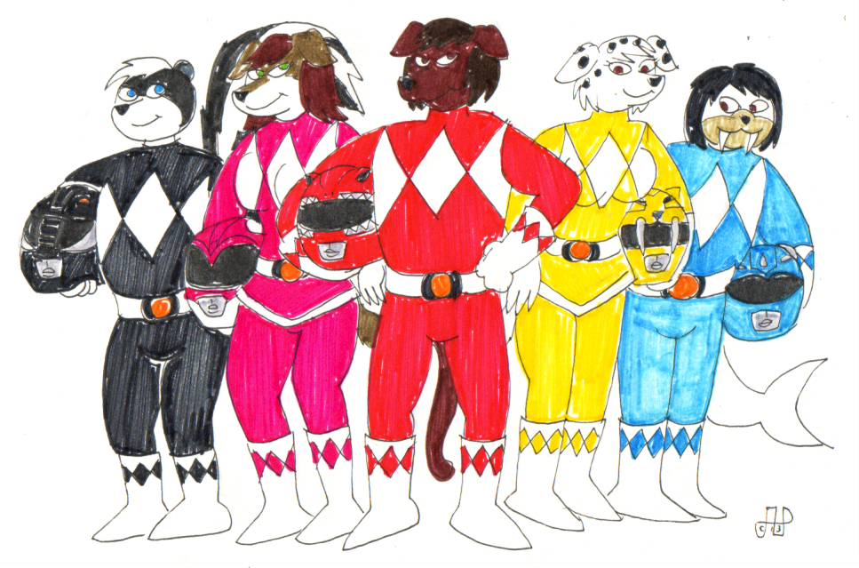 Eddie Barker's Power Rangers