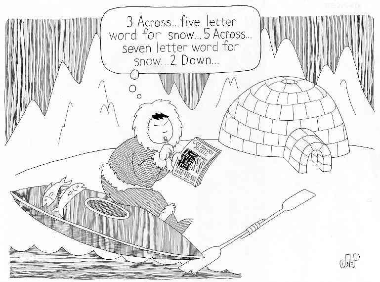 Eskimo Crossword Puzzle by EmperorNortonII on DeviantArt