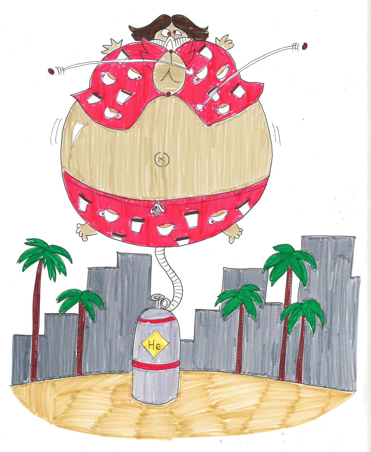 Lucy's L.A. Inflation by EmperorNortonII on DeviantArt