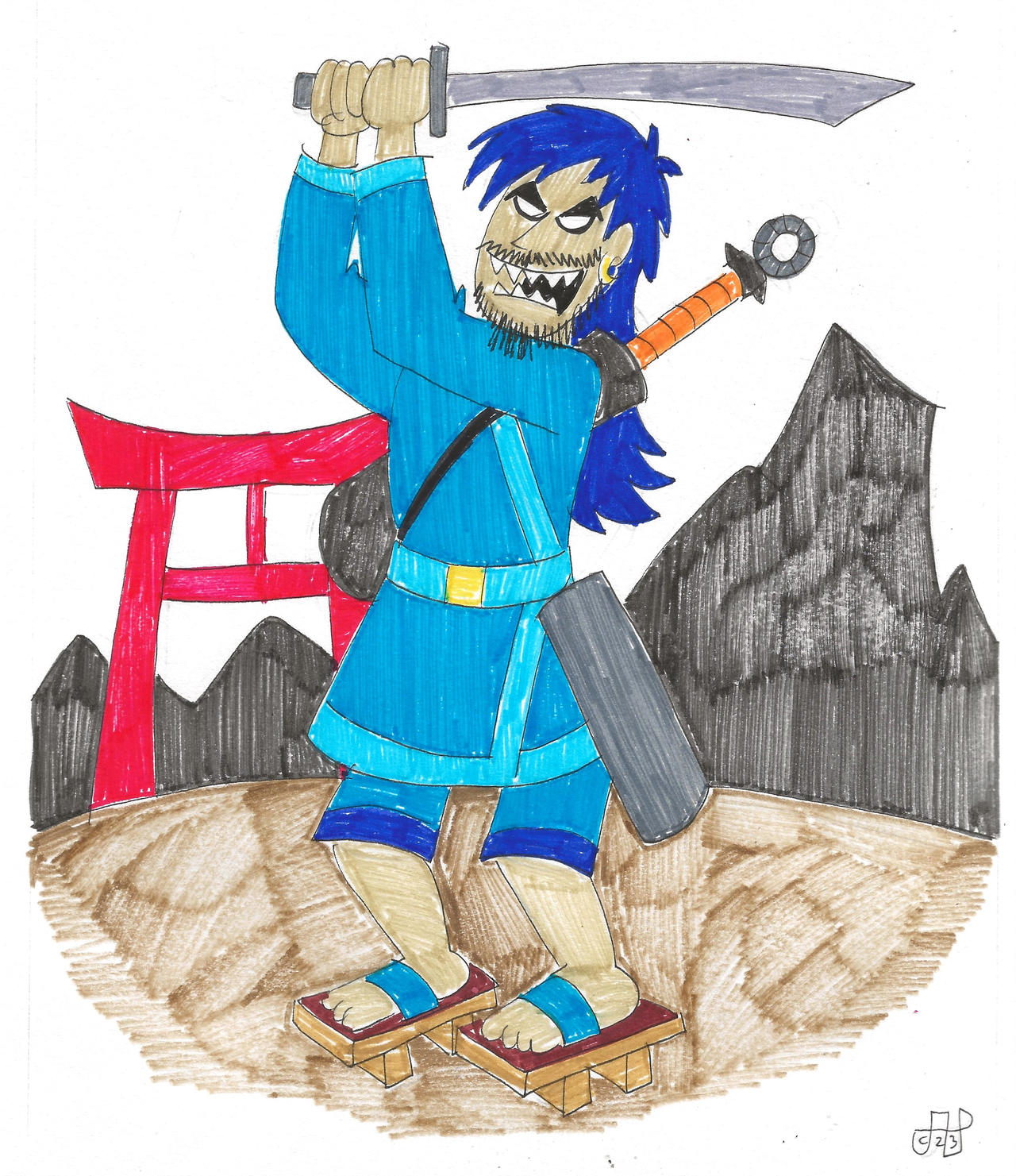 Oni Master Sam by EmperorNortonII on DeviantArt