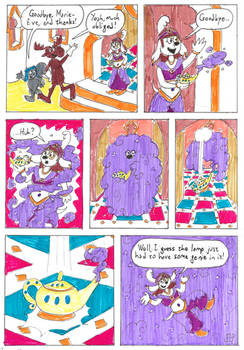 Marie-Eve and the Magic Lamp Page 11