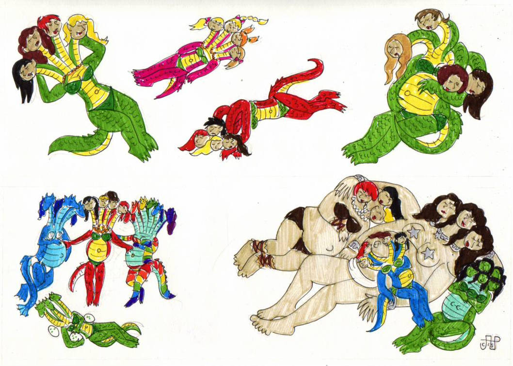 Deva Sub Races SSU Subraces: Gynocephalohydras by EmperorNortonII on DeviantArt
