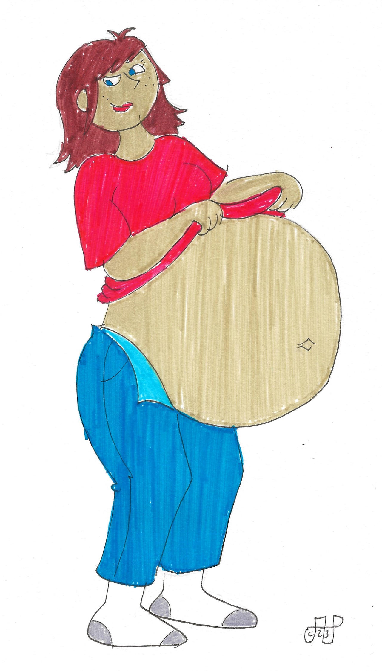 Alexis s Big Belly By EmperorNortonII On DeviantArt alexis-s-big-belly-by-emperornortonii-on-deviantart