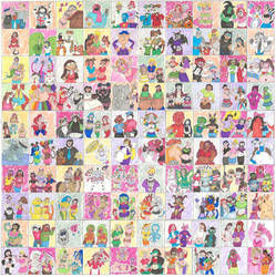 200 Characters By 100 Deviants