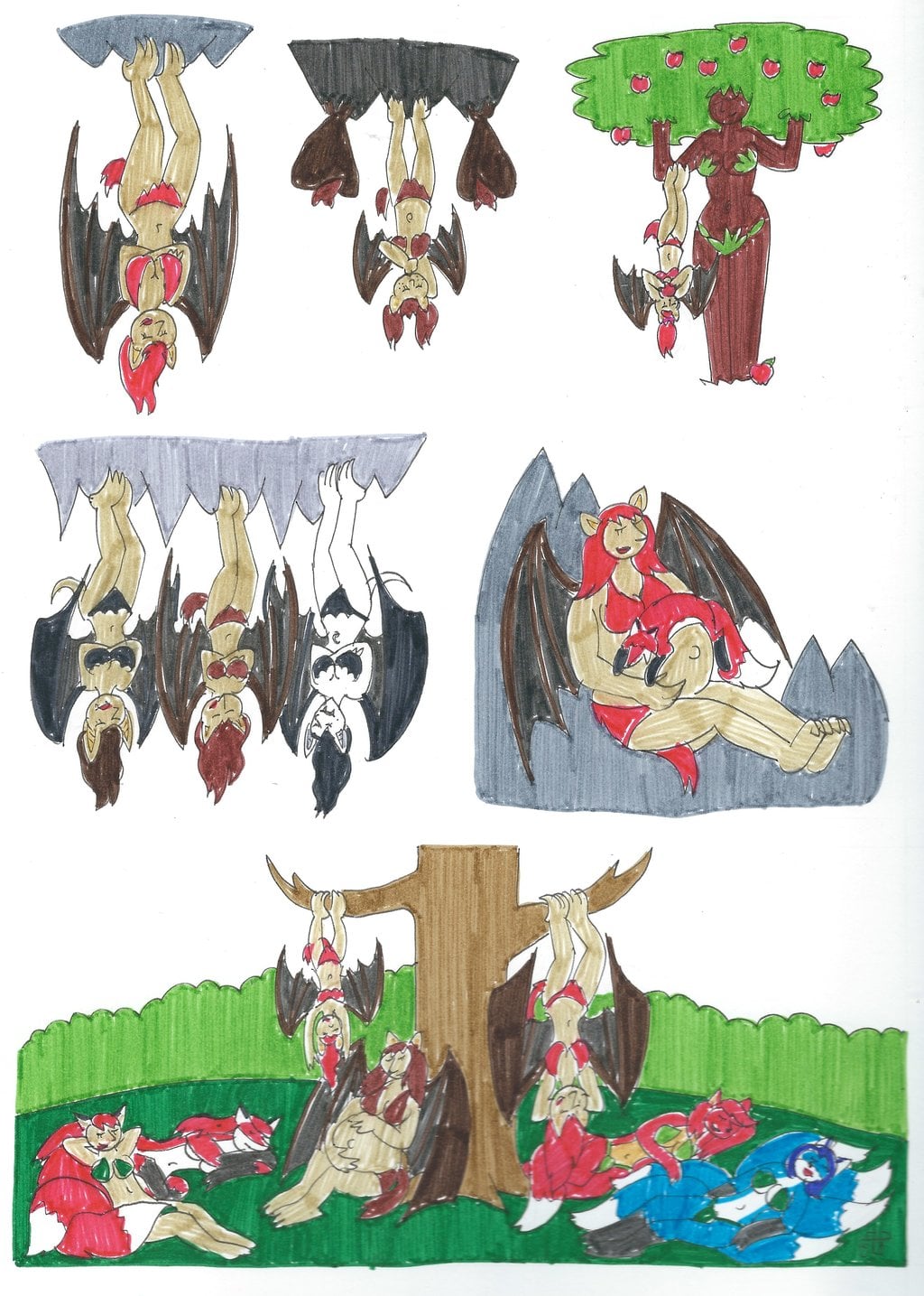 SSU Subraces: Flying Fox Myotisias by EmperorNortonII on DeviantArt