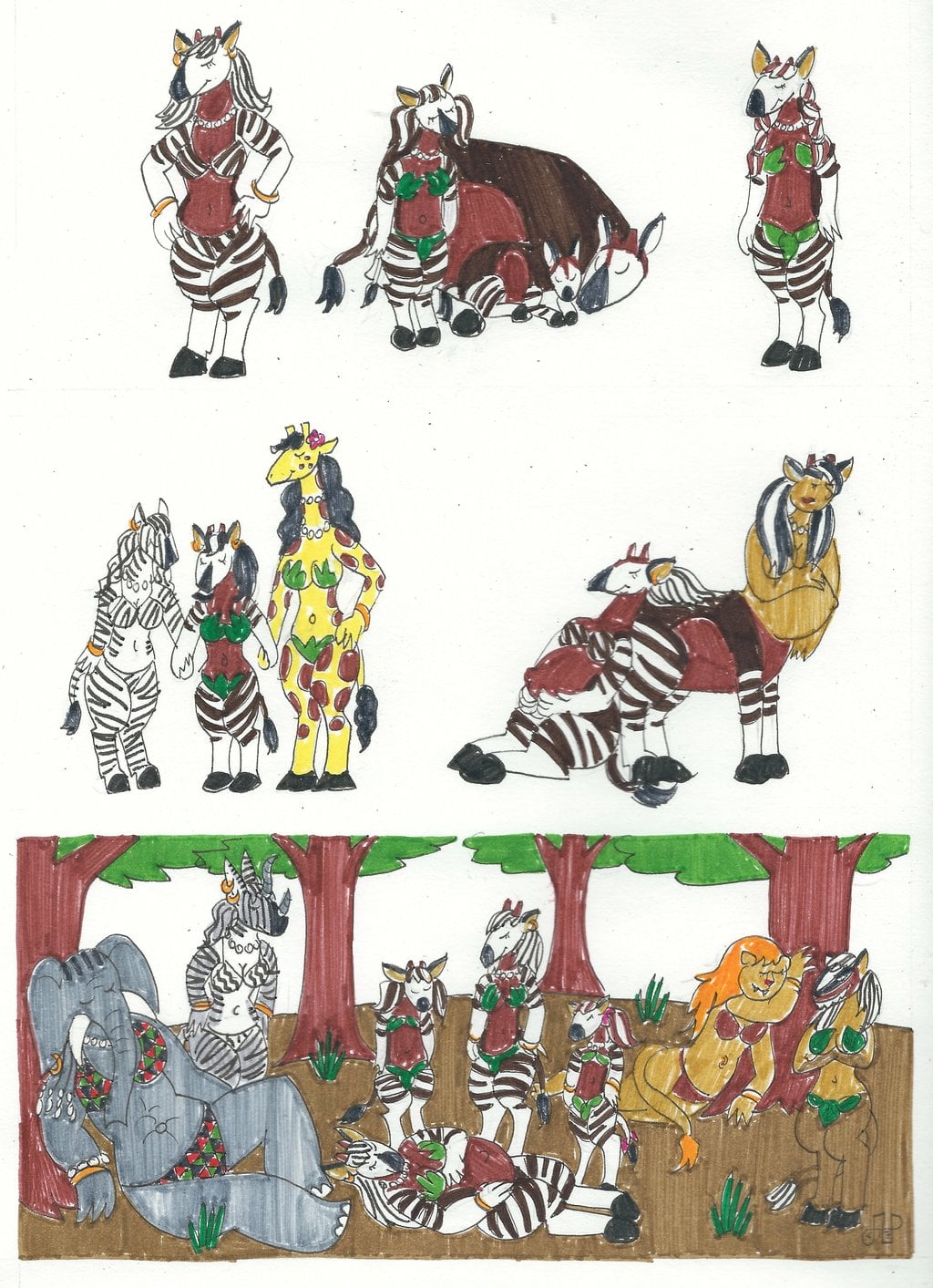 Ssu Draw SSU Bios: Okapians by EmperorNortonII on DeviantArt