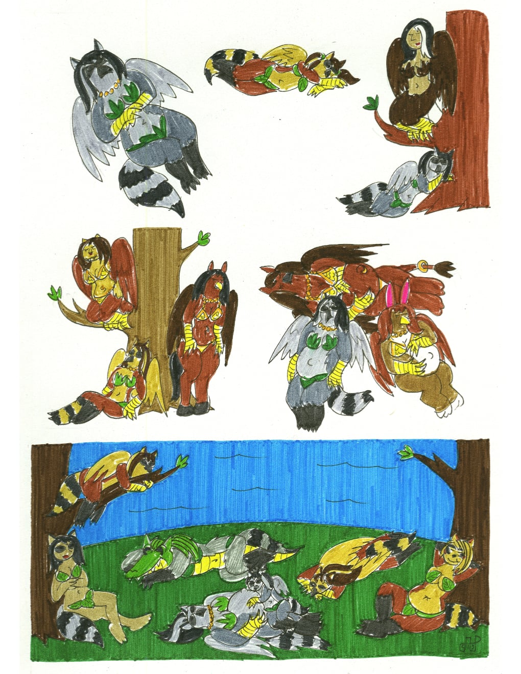 SSU Subraces: Procyogryphons by EmperorNortonII on DeviantArt