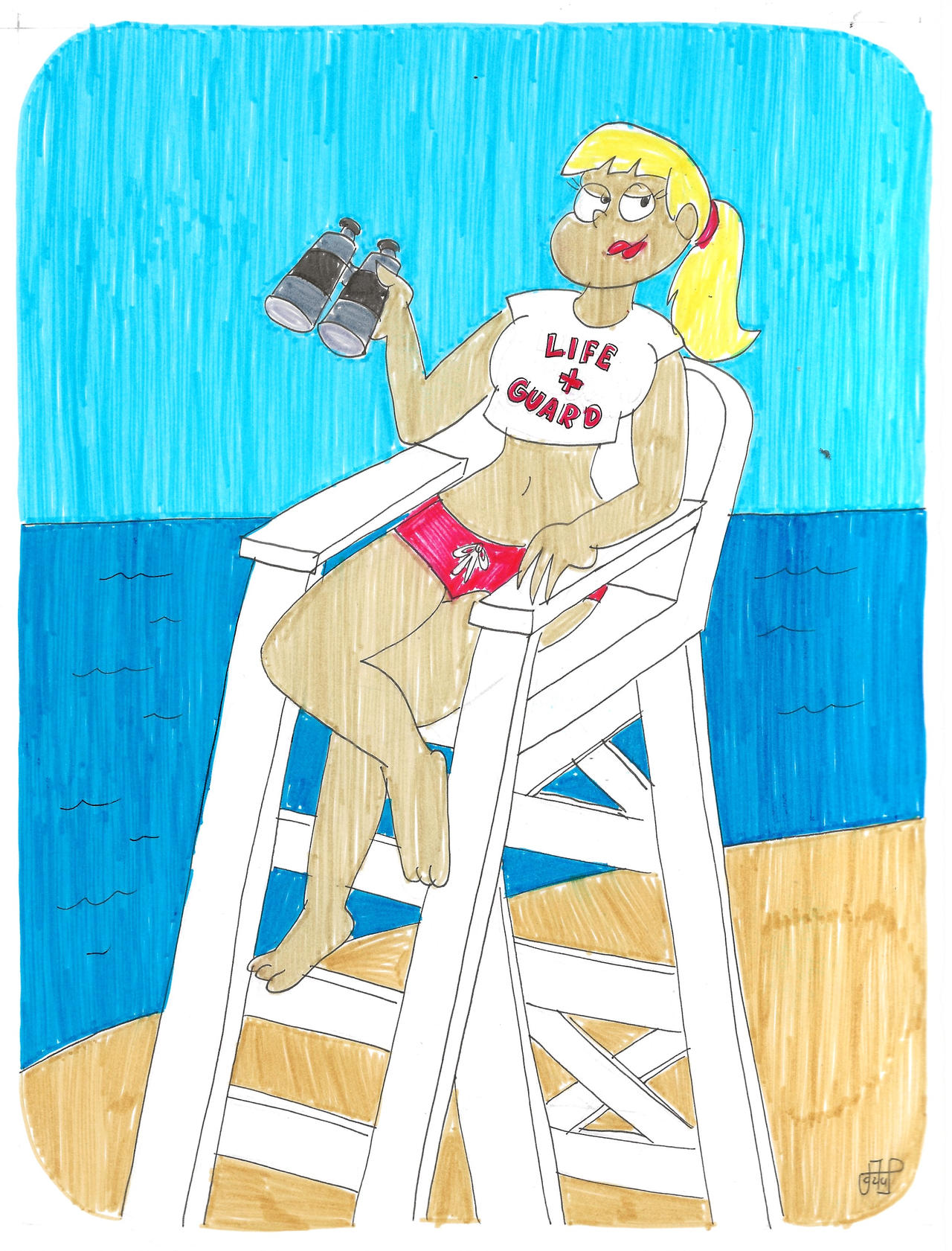 Lifeguard Meg Deviantart Charity the Lifeguard by EmperorNortonII on DeviantArt