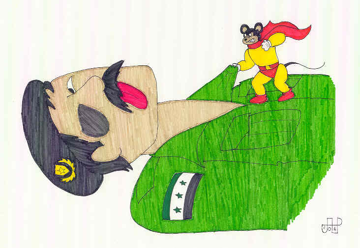 Mighty Mouse Vs. Saddam...