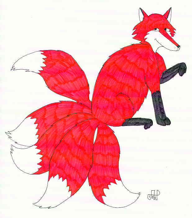 Red Kitsune by EmperorNortonII on DeviantArt