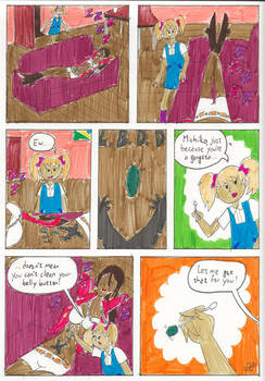 Michiko's Midriff Mess