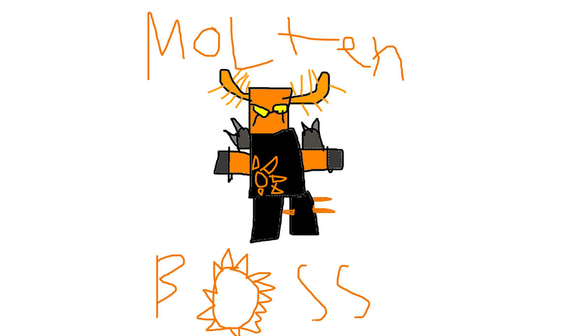 Mir5 Boss Drawing Molten Boss drawing by SpaceDinoAuthor on DeviantArt