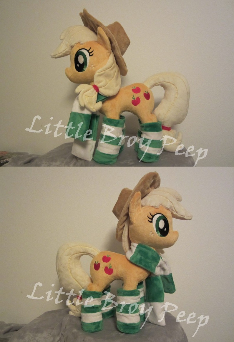 my little pony AppleJack plush