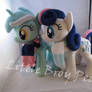 Lyra And Bonbon plushies