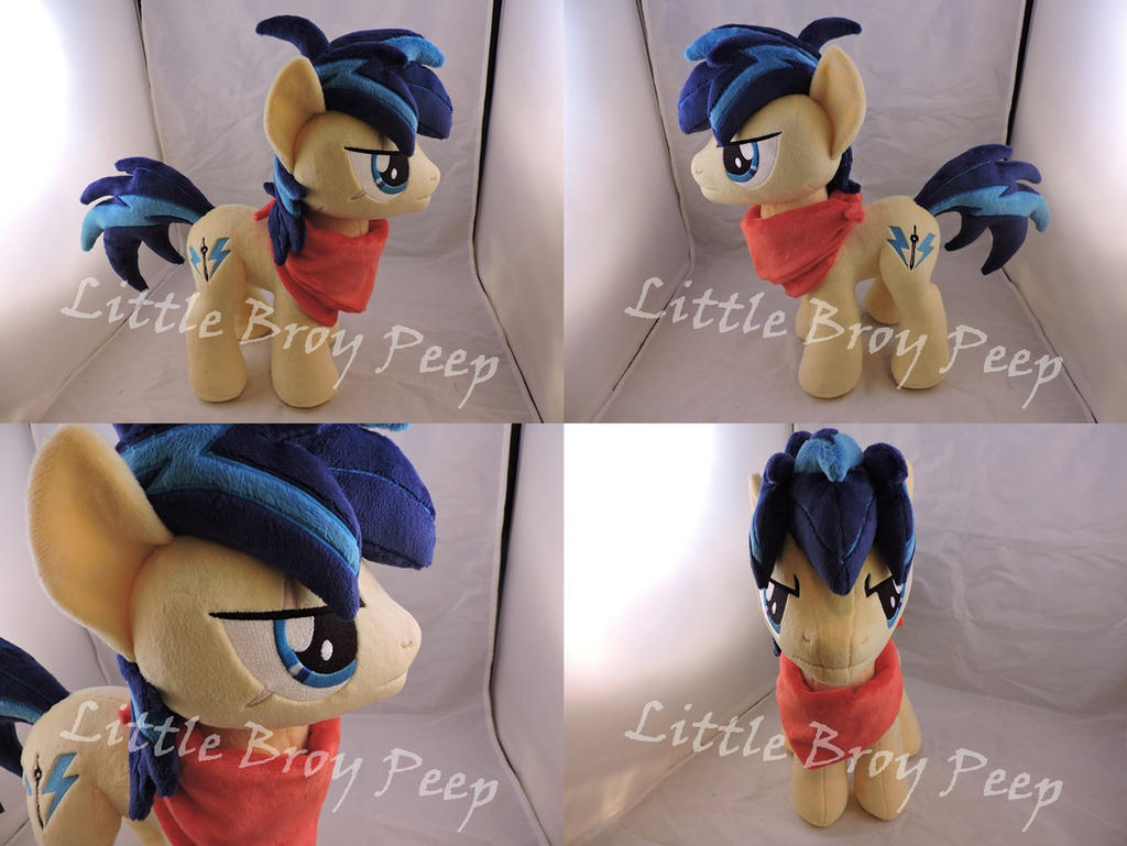 MLP OC Thunder Storm Plush (commission)