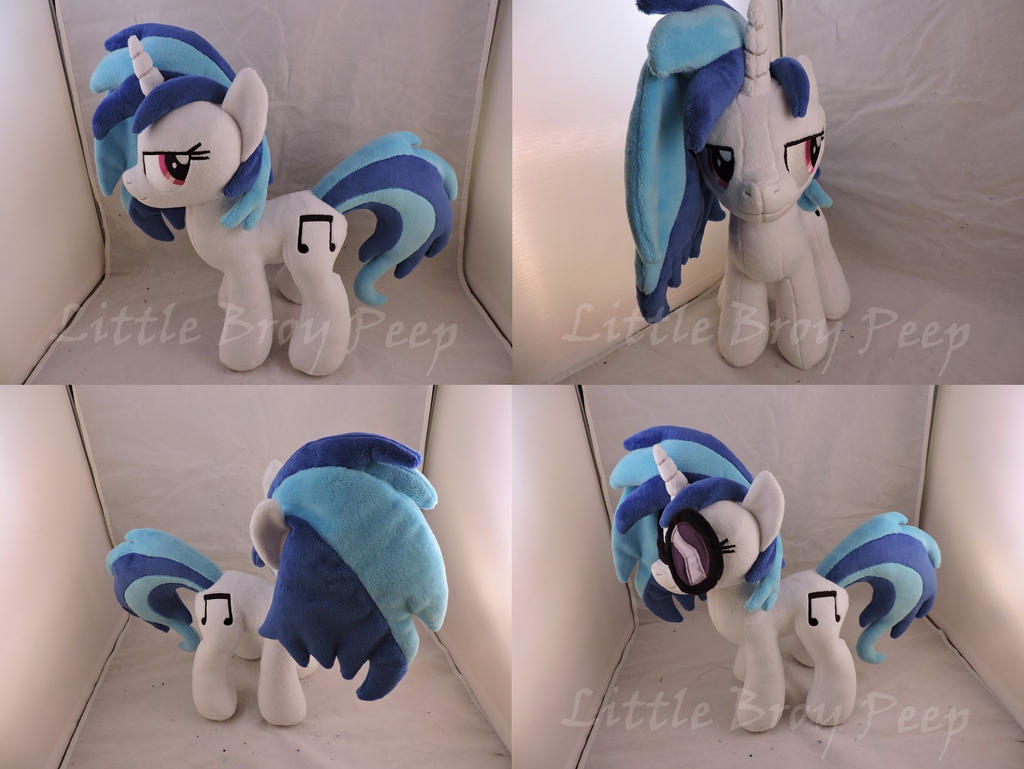 MLP Vinyl Scratch Plush (commission)