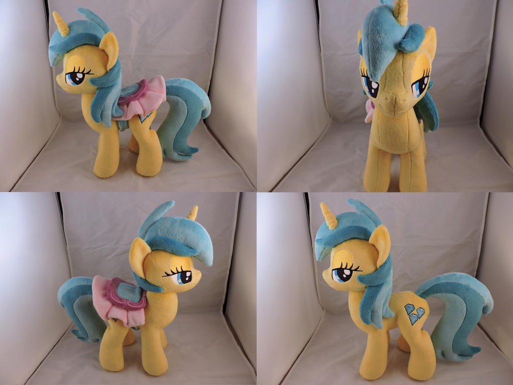 MLP Lemony Gem Plush (commission)