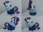 MLP Rarity Plush (commission) by Little-Broy-Peep