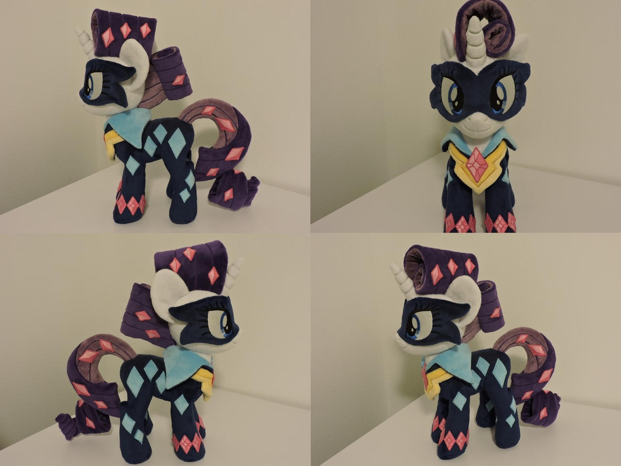 Radiance Rarity MLP Rarity (Radiance) Plush (commission) by Little-Broy-Peep on DeviantArt
