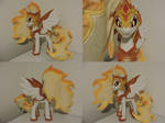 MLP Daybreaker Plush (commission) by Little-Broy-Peep