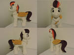 MLP Rocky Riff Plush (commission) by Little-Broy-Peep