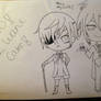 Chibi Sebby and Ciel, FIne Liner