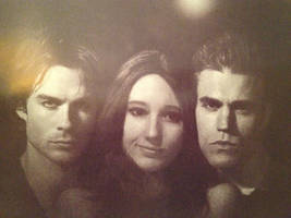 Damon, Stefan and Ele- Oh wait, it's me.