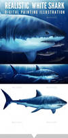 SHARK! stock digital painting