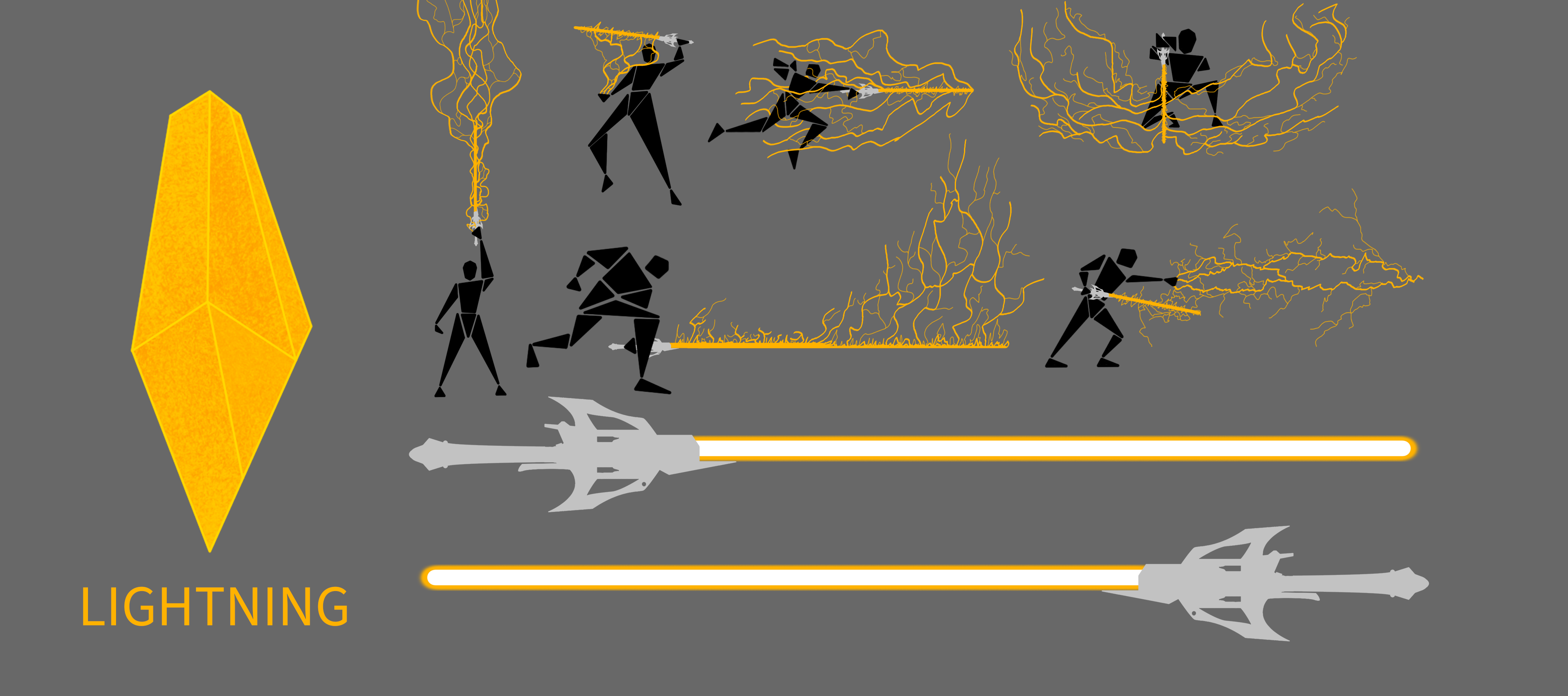 Lightning Lightsaber Crystal Abilities