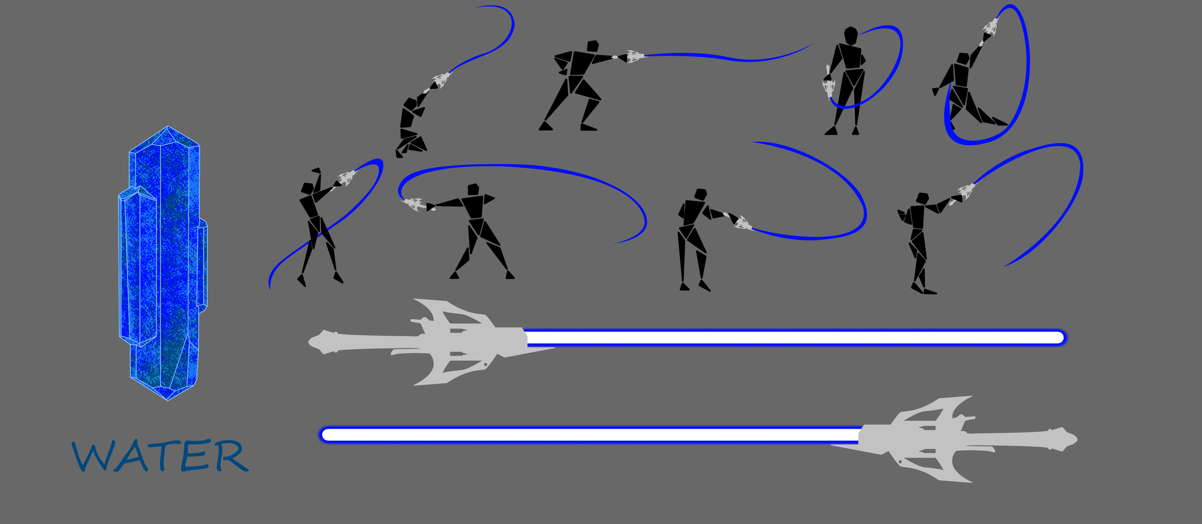 Water Lightsaber Crystal Abilities