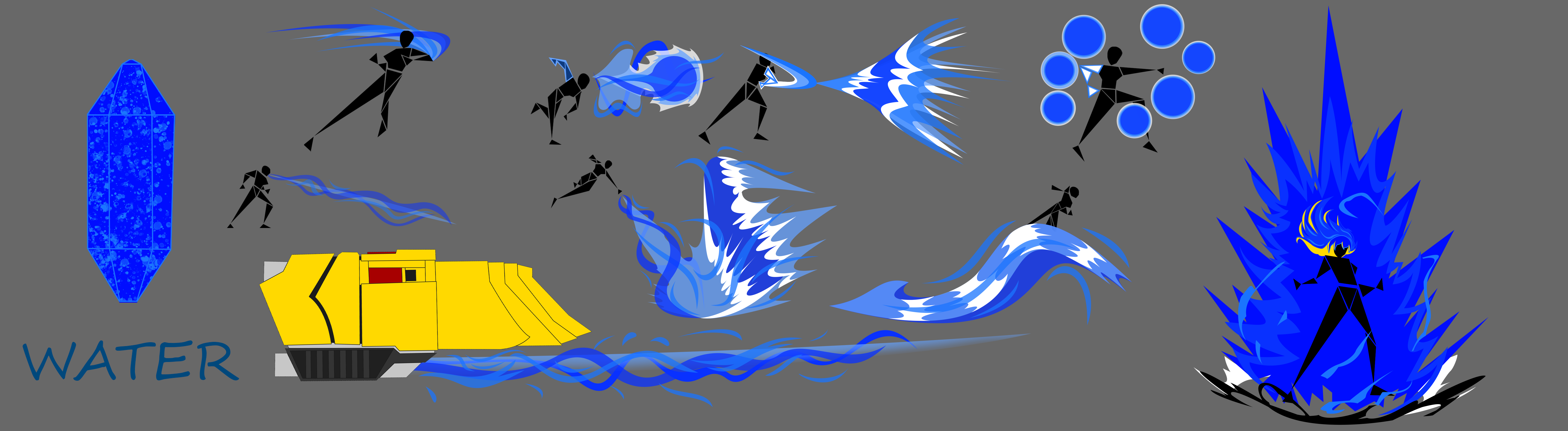 G.O.D Yang Water Crystal Diagram