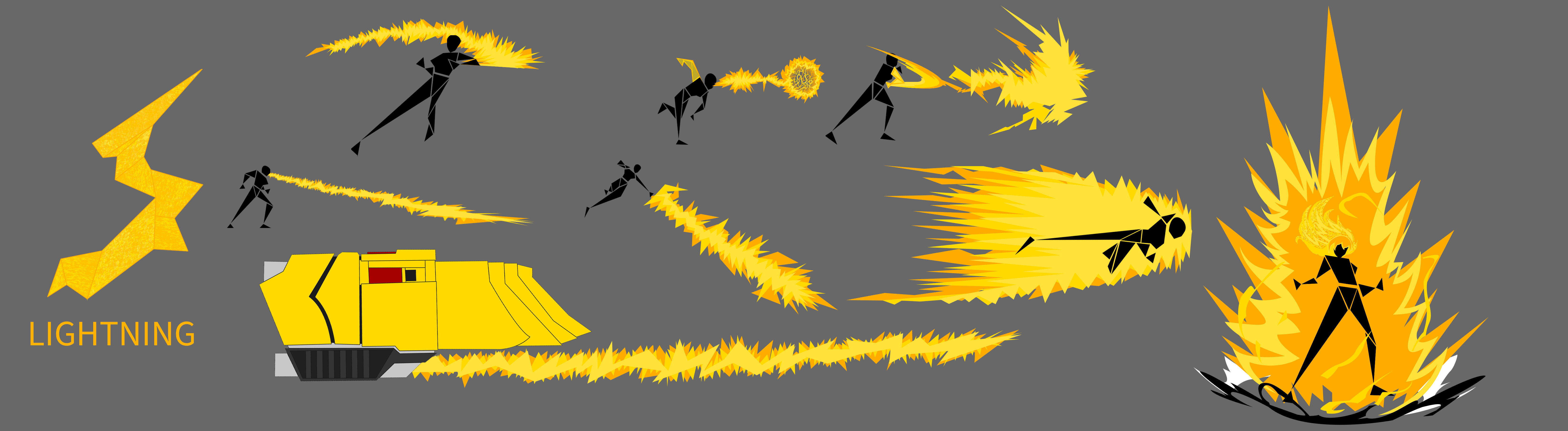 G.O.D Yang Lightning Crystals Diagram