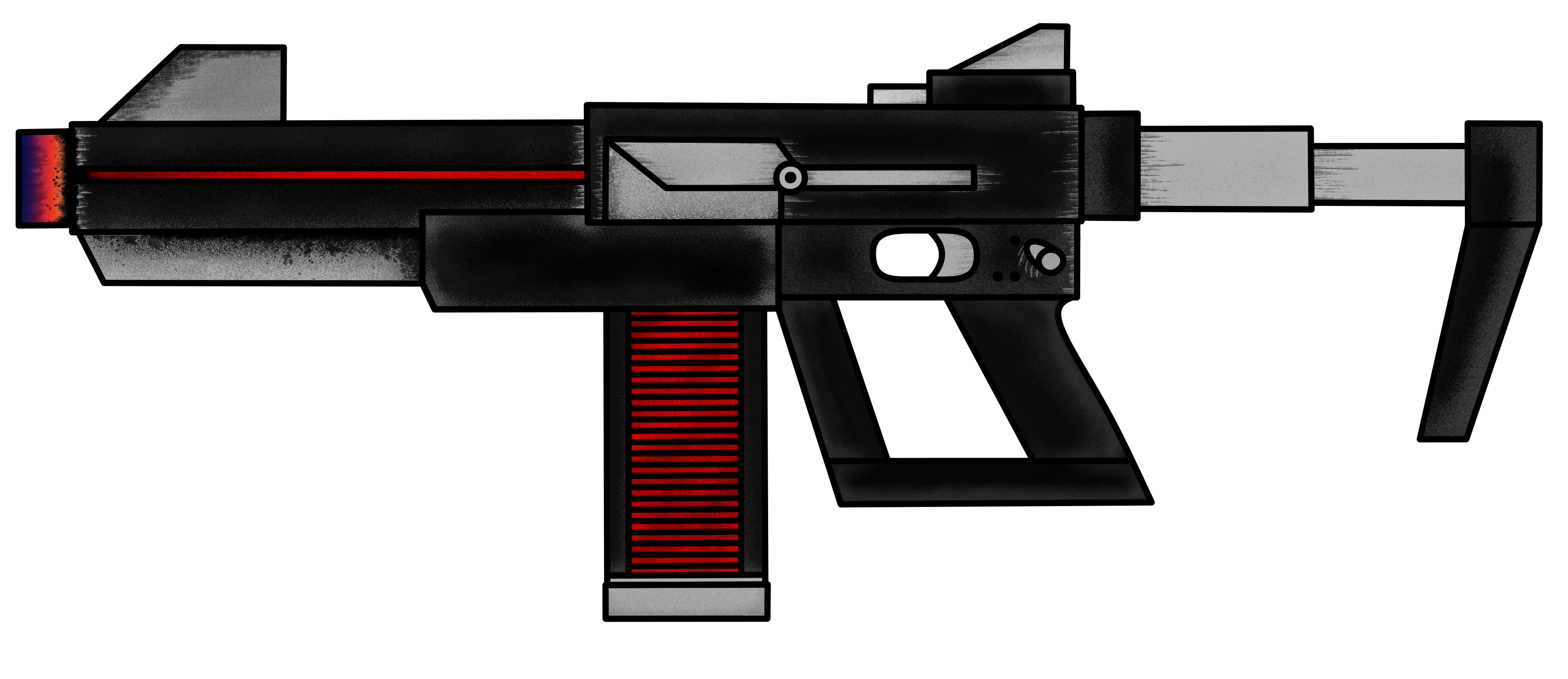 Worn Plasma Rifle (Glow Off)