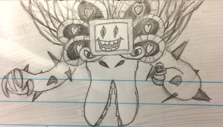 Omega Flowey Sketch