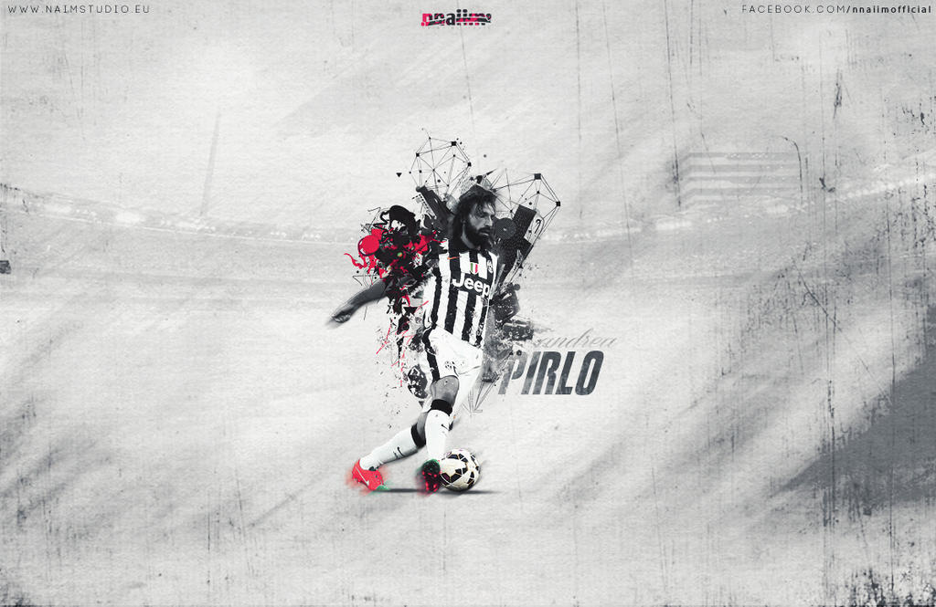 Andrea Pirlo // Wallpaper by ex-works1 on DeviantArt