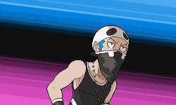 You are challenged by Team Skull Grunt!