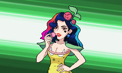 You are challenged by Gym Leader Marina Diamandis!
