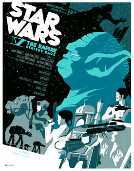 empire strikes back poster