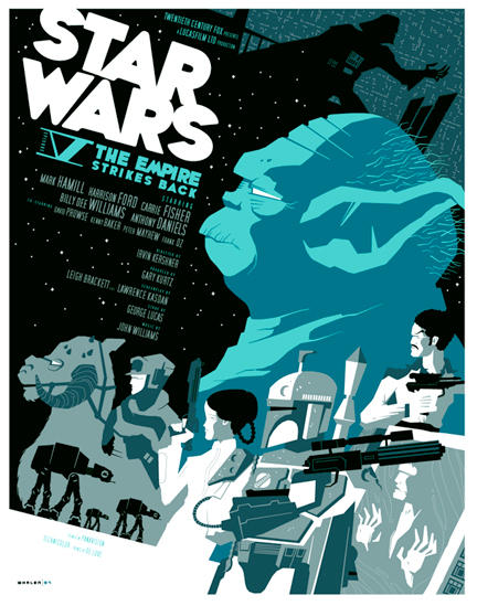 Empire Strikes Back Poster By Strongstuff On DeviantArt