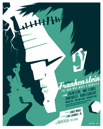 frankenstein poster